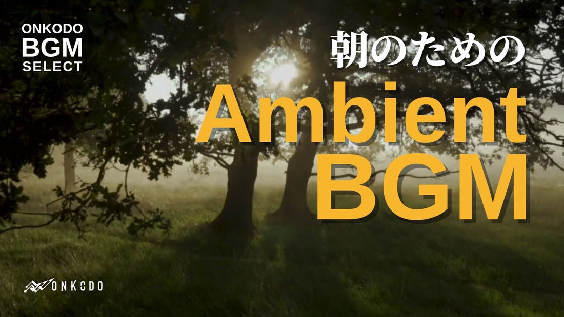 新しいBGM動画をアップしました！柔らかな朝の光に包まれるアンビエントBGM | 1時間