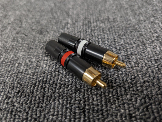 新商品【RP-305Gp】RCAプラグの発売と完成品ケーブルRCAプラグの変更のお知らせ